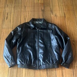 Table Mountain Men’s Leather Jacket Size M